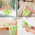 uxcell Kitchen Dish Cloths for Washing, 14" x 16", Absorbent Dish Rags, 10 Pack, Green