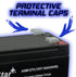 PowerStar Battery replaces B & B Battery BP7-12 Battery 12V 7.5Ah