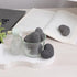 Set, 1.7 inch, Pack 5 SUNYIK Lava Rock Gemstone Puffy Heart, Natural Pocket Stone Figurine Decoration Aromatherapy