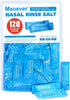 MAOEVER Saline Packets, Neti Pot Salt Packets, Individually Wrapped Saline Packets for