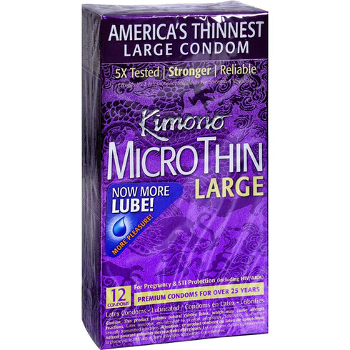 KIMONO CONDOMS 12 Mayer Laboratories Kimono Condom Micro Large Ct
