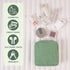 MAGEFY Small Makeup Bag, Mini Cosmetics Bag for Purse, Corduroy Cute Pouch for Women