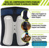 Pro-Tec Athletics Achilles Sleeve with Dual Gel Compression Strips, Achilles Tendon Support for Tendinitis Relief