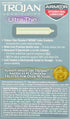TROJAN 2 Packs 12 Condom Sensitivity Ultra Thin Spermicidal of pc