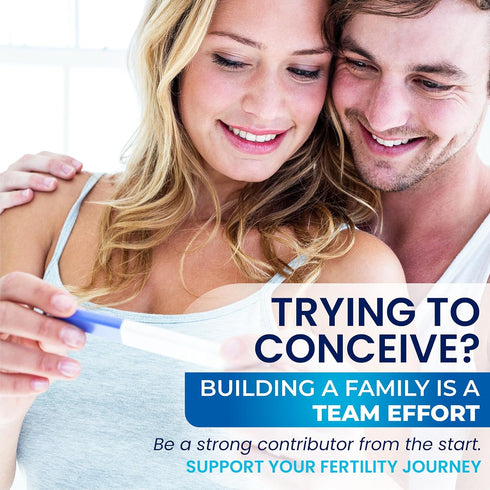 Male Fertility Supplement for Men, Boost Sperm Count, Prenatal Vitamins with Zinc, Folic Acid