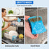 Non-Scratch Cellulose Scrub Sponges 12 Pack, Ergonomic Design for Dishes and Cookware