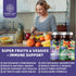 N1N Premium Organic Super Fruits & Veggies, Natural Super Greens Supplement with 38 Ingredients, 120 Caps