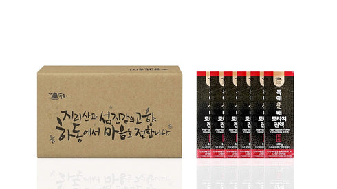 Premium Sugar-Free Korean Pear, Ginger, Balloon Flower Extract Liquid Concentrate Sticks - 1 Box (10pcs)