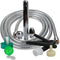 PPELAO Shower Enema System, Douche Colonic Cleanse Kit, 5-Foot Stainless Steel Shower Hose