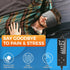 sticro Heated Eye Mask, Extra Large Size for Dry Eyes & Sinus Pressure Relief, Gray - 3 Heat & 5 Timing Settings