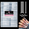 UNA GELLA Nail Tips Square XXL Tips, 120 PCS No C Curve Gel Tips, Extra Long Square Straight Nails