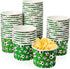 50 Pcs 9 oz Sport Party Paper Snack Cups, Disposable Dessert Bowls for Ice Cream, Soup, Party Supplies (Soccer)