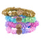 Lilly Pulitzer Mini Scrunchies, 4 Piece Set for Women and Girls, Cute Mini Hair Ties and Bands