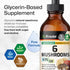 BIO KRAUTER 6-in-1 Mushrooms Supplement - Liquid Extract of Lions Mane, Shiitake, Turkey Tail, Cordyceps, Reishi &