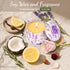 WarmEmbrace 4 Pack Set, 4.4OZ Set Scented Candles for Women, Soy Candle Candles for Home Scented, Candle Gift