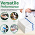 24 Blue Stripe Cleaning Towels, 16x19 Bar Mop Dish Towels, 30oz Commercial Grade Cotton for Home and Restaurant