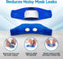 Pack 4 resplabs CPAP Mask Liners Compatible with Nasal Pillow CPAP Masks of Reusable Washable Liners Soft Comfort Pads