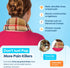 Microwavable Heating Pads by SunnyBay, Moist Heated Neck and Shoulder Wrap, 2.5 lbs, 26x5 Inches, London