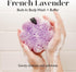 Spongelle French Lavender Wild Flower Buffer Body Scrubber - Bath & Shower Loofah for Women