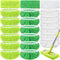 HunnmingRe 18 Pack Reusable Microfiber Mop Pads Refills Compatible with Swiffer Sweeper Dry