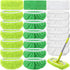 HunnmingRe 18 Pack Reusable Microfiber Mop Pads Refills Compatible with Swiffer Sweeper Dry