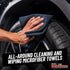 MIC35306 (16 16 (Pack 6) Chemical Guys Workhorse Professional Grade Microfiber Towel, Black in. x in.)
