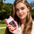KING OF BIOTIN 3 3.9 OZ. 3 Hand Sanitizer Spray, Pcs Spray Hand Sanitizer with Silicone Case & Cute Keychain, Scented