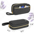 LUXJA Essential Oil Carrying Case Holds 12 Bottles (5ml-15ml) Portable Organizer for Essential Oil