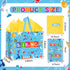 Yomaiha 11.8 9.4 5.3 Inches Science Party Decorations Supplies Science Party Gift Bag with Tissue Paper and Card