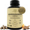 Organic Ashwagandha Root & Irish Sea Moss – 3,600 mg Ashwagandha Supplement with Black Seed Oil & Burdock Root – 60