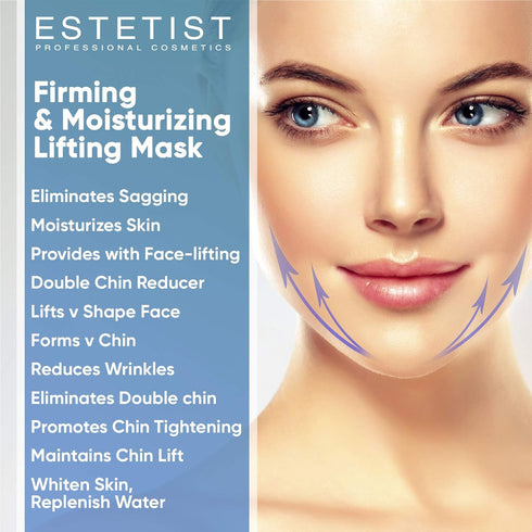 V Shaped Slimming Face Mask Double Chin Reducer, Anti Aging Firming Jawline Lifting Belt