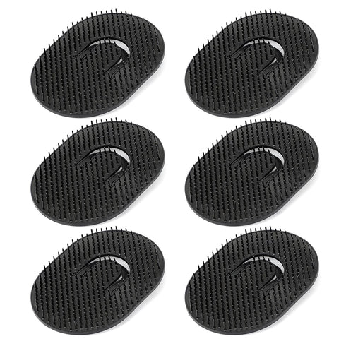 Segbeauty Scalp Massage Brush, 6 pcs Shampoo Brush Floral Shower Comb, Pocket Hairbrushes Set for Hair Growth