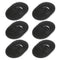 Segbeauty Scalp Massage Brush, 6 pcs Shampoo Brush Floral Shower Comb, Pocket Hairbrushes Set for Hair Growth