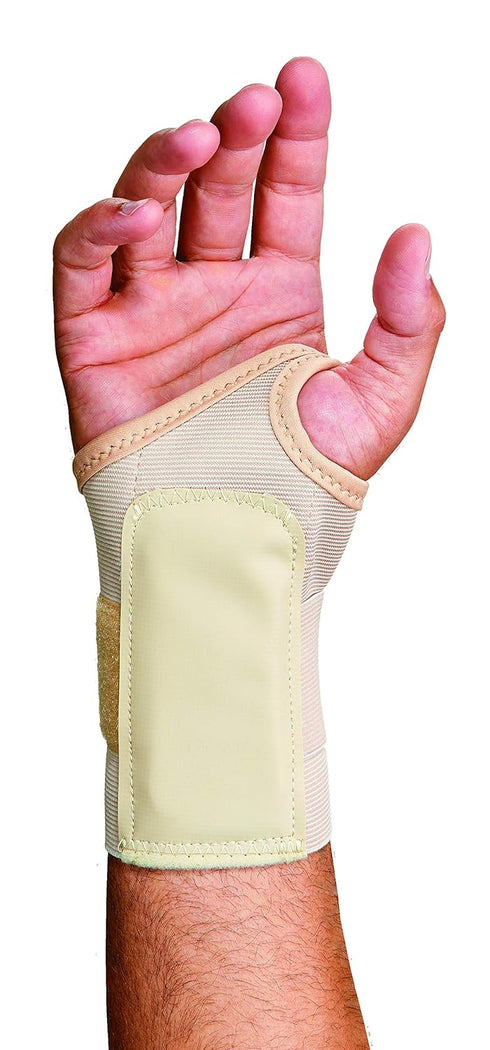 Ergodyne ProFlex 4000 Single Strap Wrist Support, Tan, Small, Right Hand, Model 70102