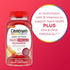 Centrum MultiGummies Multi+ Omega 3 Dual Action, 110 Count, Adult Multivitamin, Strawberry/Lemon/Orange Flavors
