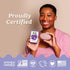 South of France Natural Body Care Triple Milled Large Bar Soap, 6OZ (Violet Bouquet, 1 Bar)