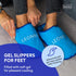 Pack LEONNS Gel Foot Ice Slippers - Provides Hot and Cold Therapy for Foot Pain, Neuropathy Pain Relief for Feet, Gout