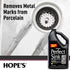 HOPE'S Perfect Sink Cleaner and Polish, Restorative, Water-Repellant, Removes Stains, Ideal for Brushed Stainless