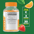Lifeable Vitamin C - Great Tasting Natural Flavor Gummy Supplement - Vegetarian GMO-Free Chewable Vitamins - for Immune Support - 90 Gummies (750 mg)
