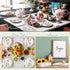 Outus 100 3 Summer Pcs Spring Floral Bird Guest Napkins Ply Vintage Themed Guest Towels Flower and Bird Fancy Napkins