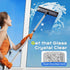 TidyTale 3 Window Squeegee for Home, Window Cleaner Tool with Extension Pole, Squeegee for Window Cleaning