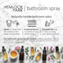 Hemlock Park Room Spray | Naturally Scent Your Space with Plant Based Oils (4 oz Glass Spray, Sea Salt Orchid)