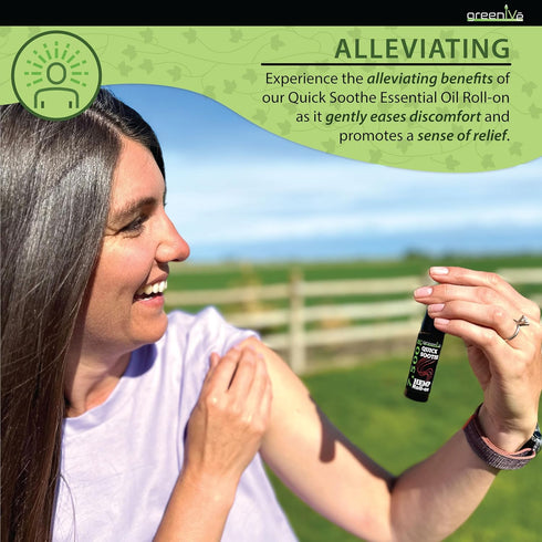7,500mg Hemp Roll-On Quick Soothe Therapeutic Essential Oil Blend (1) Exclusively on Amazon