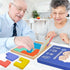 PHIELEY 8 Wooden Tiles Matching Dementia Activities for Seniors, Easy Memory Games for Alzheimers Patients, Cognitive
