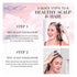 Seraphic Skincare 2-In-1 Scalp Exfoliator Duo with Wet and Dry Hair Brushes, Soft Silicone Massager for All Hair Types