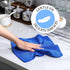 Wash(12 12 Inch,Blue,10 Tanlade Cleaning Cloth Dry Erase Cloth Cleaning Rags Reasonable Kitchen Towels Microfiber