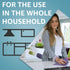 Sanni Shoo Swe.Dish - Swedish Dishcloths for Kitchen, Cleaning & Washing Dishes, Reusable Paper Towels - Made of Cotton