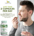 Organic Veda Moringa Seed Capsules - 1000mg Natural Moringa Seed Powder, Nutrients, Antioxidants, 120 Count