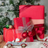 RUSPEPA Red Matte Wrapping Paper, Solid Color Pearly Lustre Paper for Wedding, Birthday, Christmas, Baby Shower