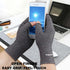 2 Pairs Arthritis Gloves, Hand Compression Gloves for Pain Relief, Driving Fingerless Gloves (Black)